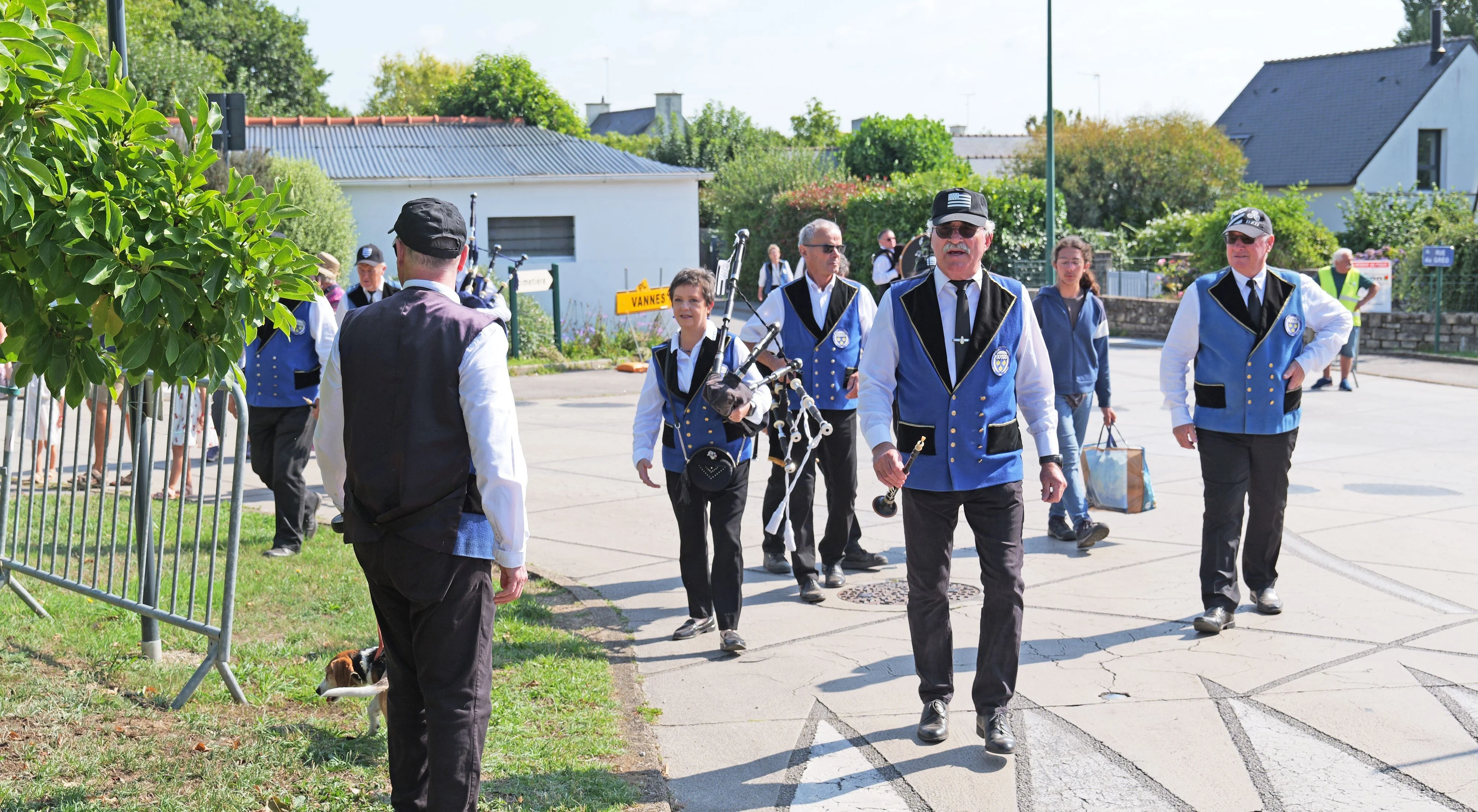 04 fete des battages 3 aout bagad de baden