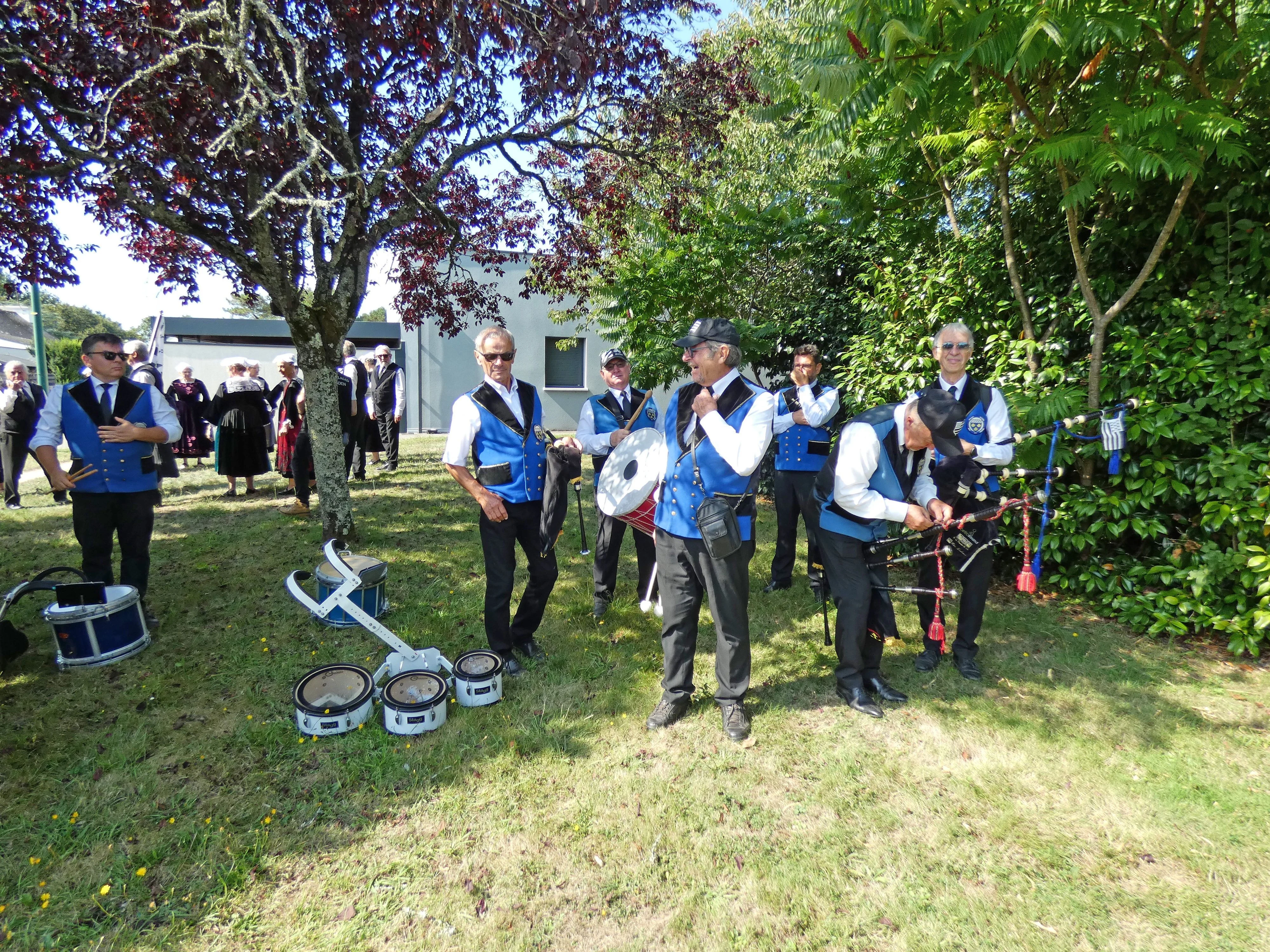10 fete des battages 3 aout bagad de baden
