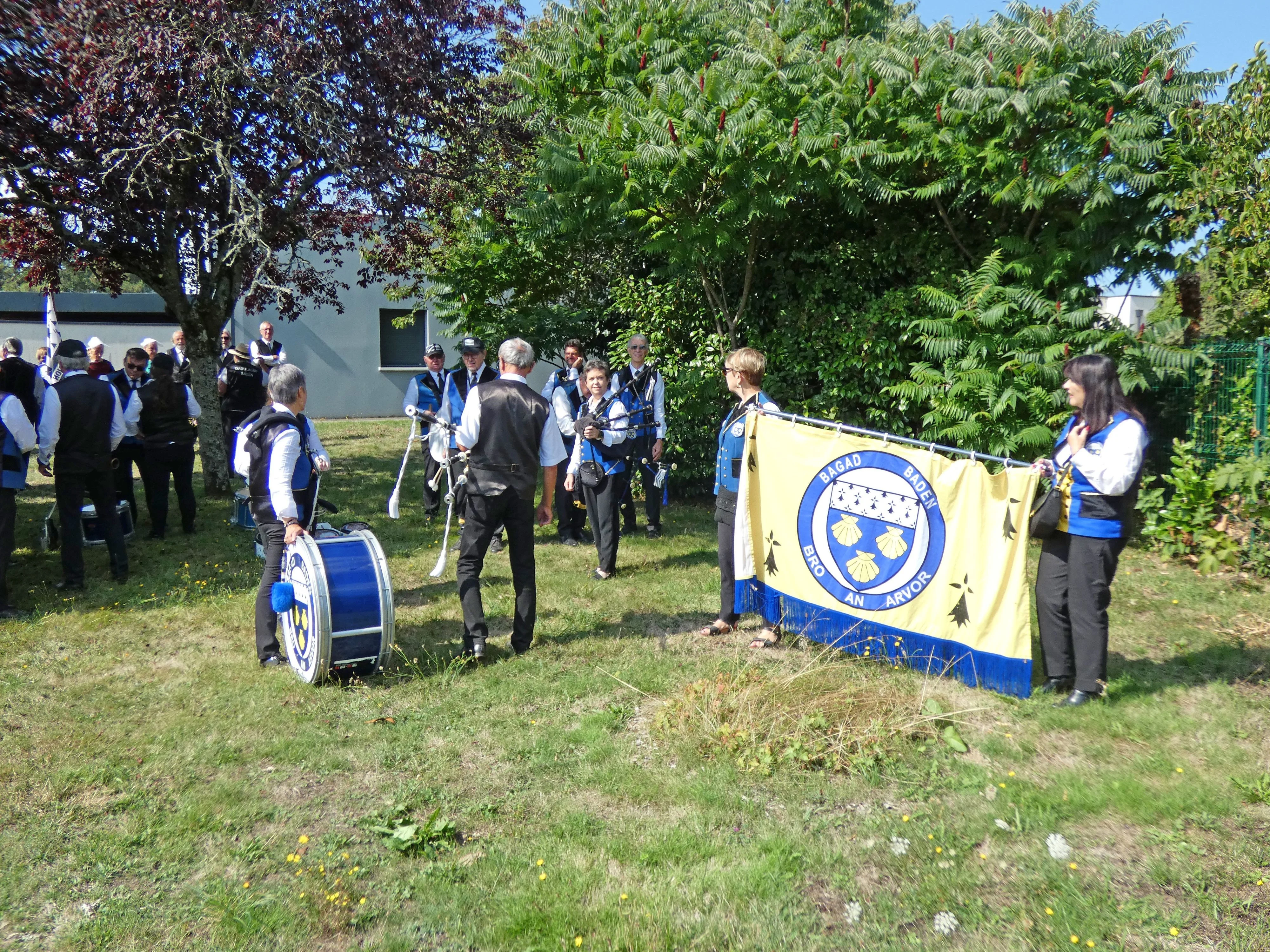 12 fete des battages 3 aout bagad de baden