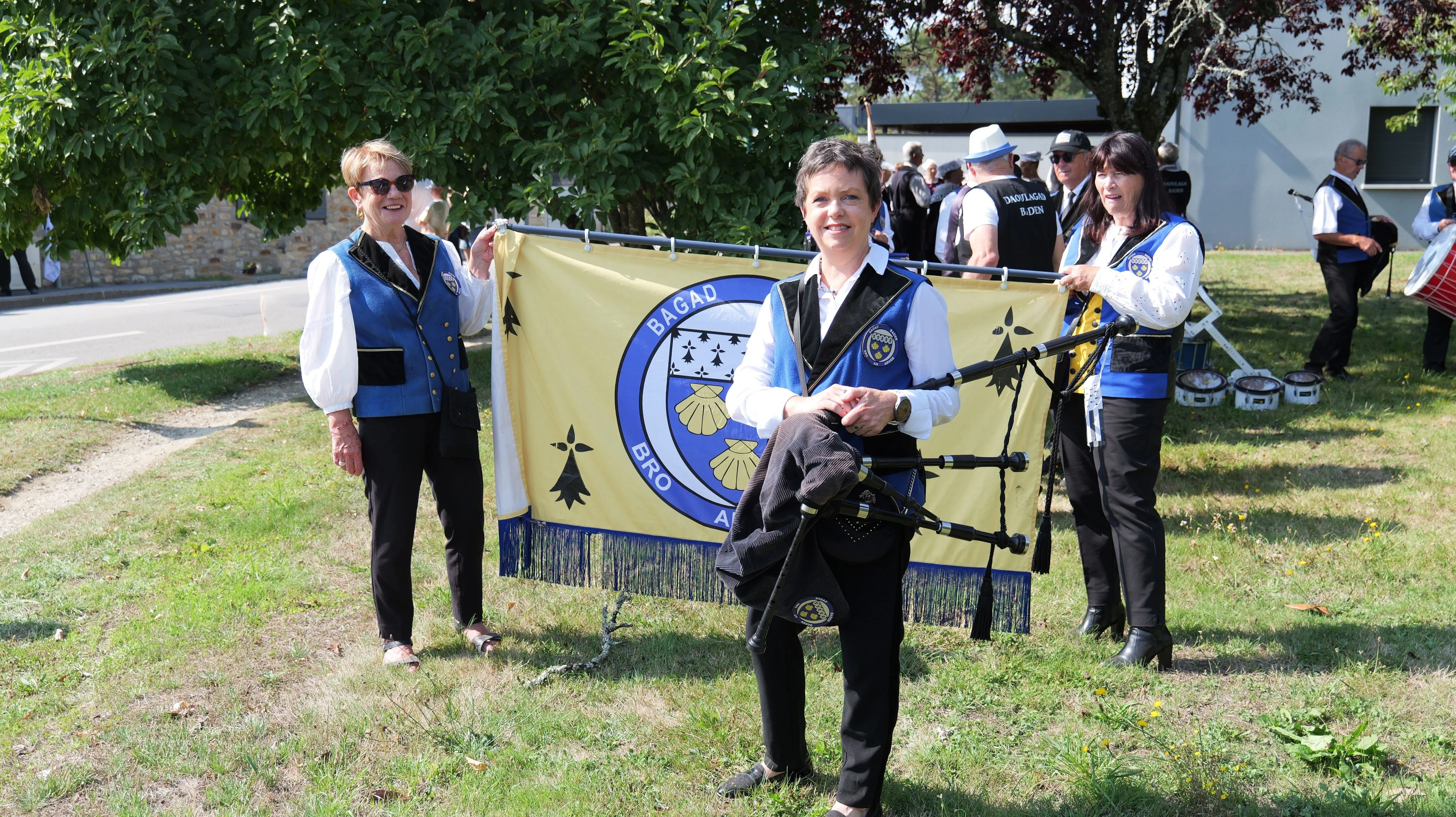 14 fete des battages 3 aout bagad de baden
