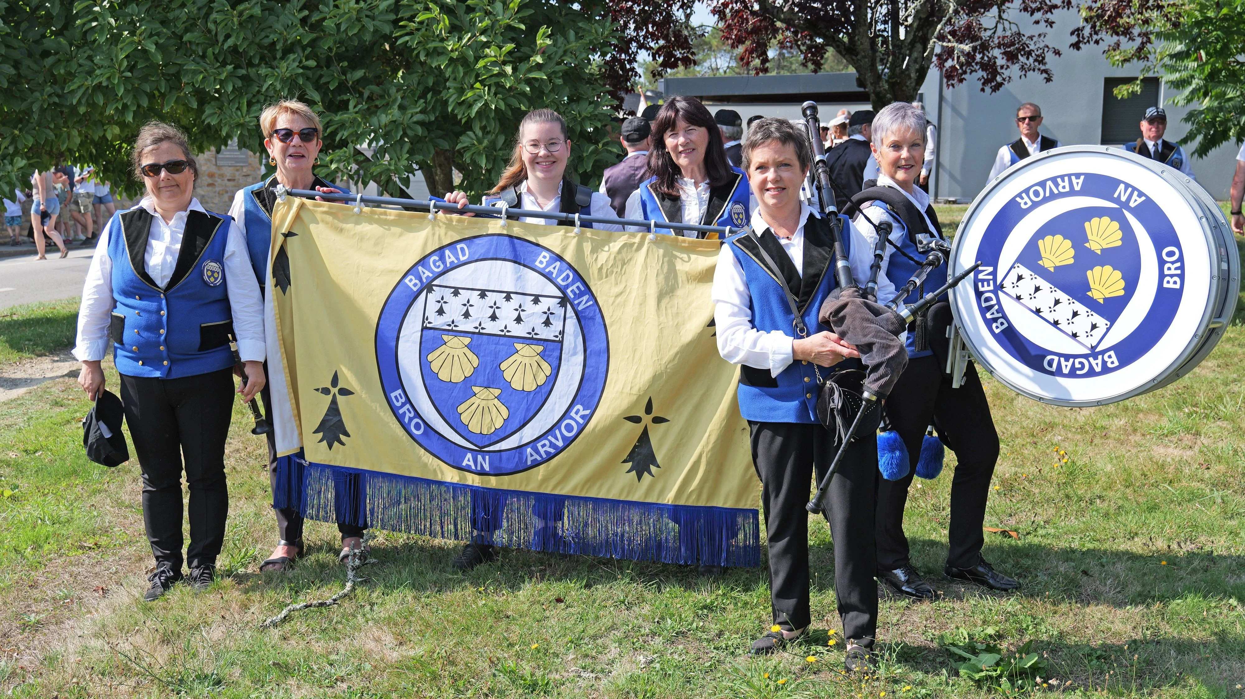 15 fete des battages 3 aout bagad de baden