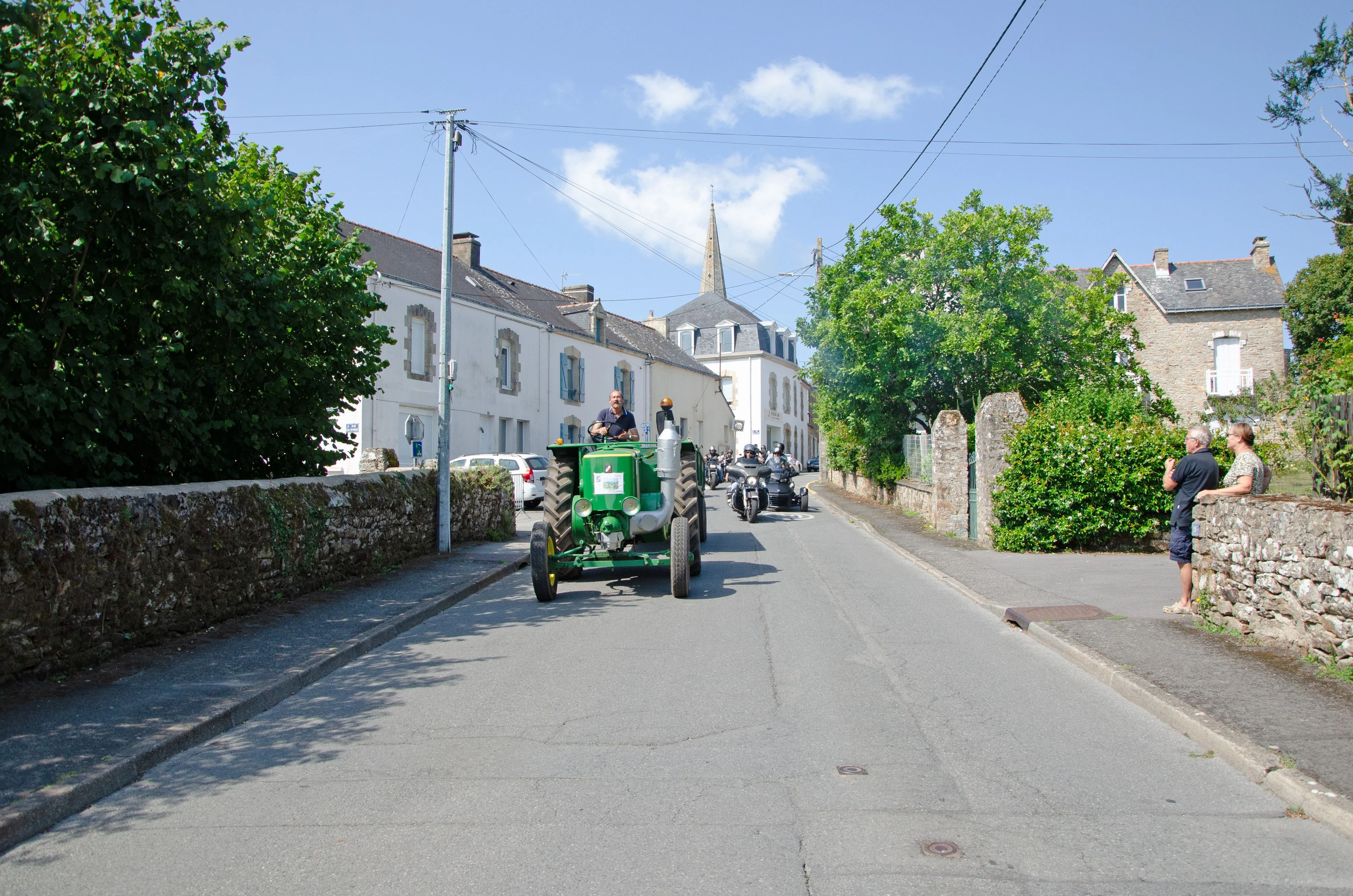 161 fete des battages 3 aout 2025 defile des tracteurs