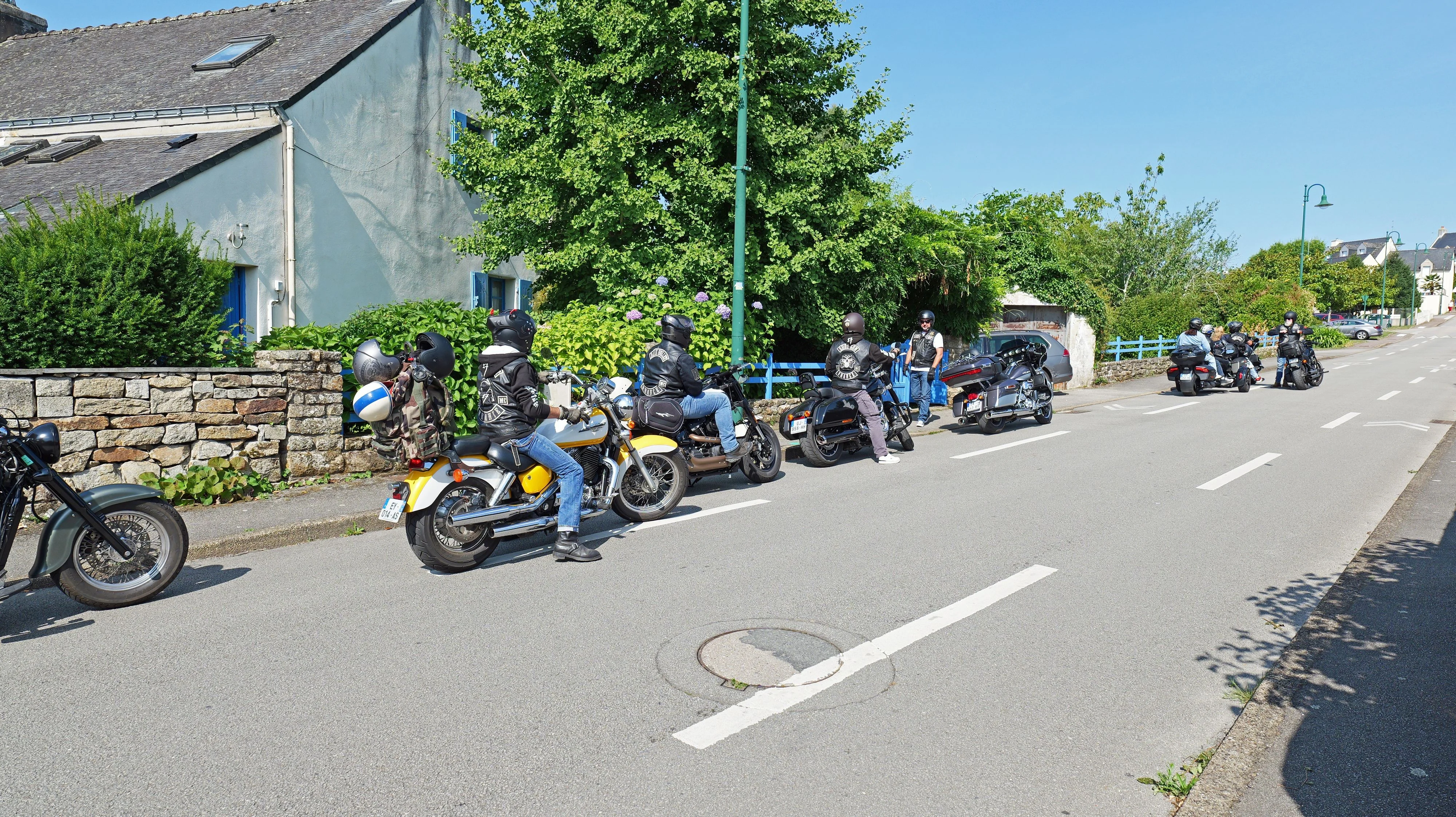 24 fete des battages 3 aout 2025 defile des motos