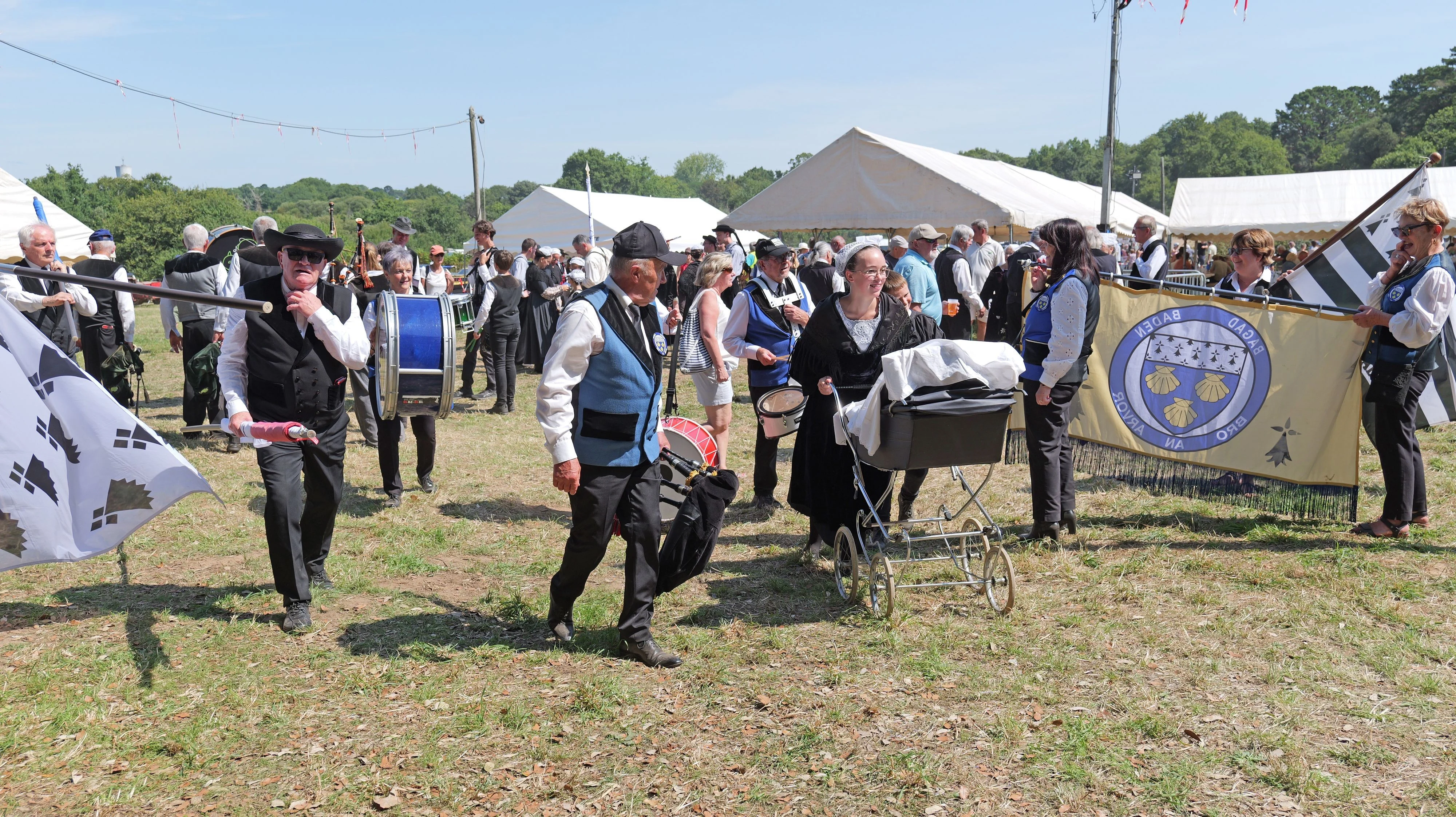 254 fete des battages 3 aout 2025 bagad de baden
