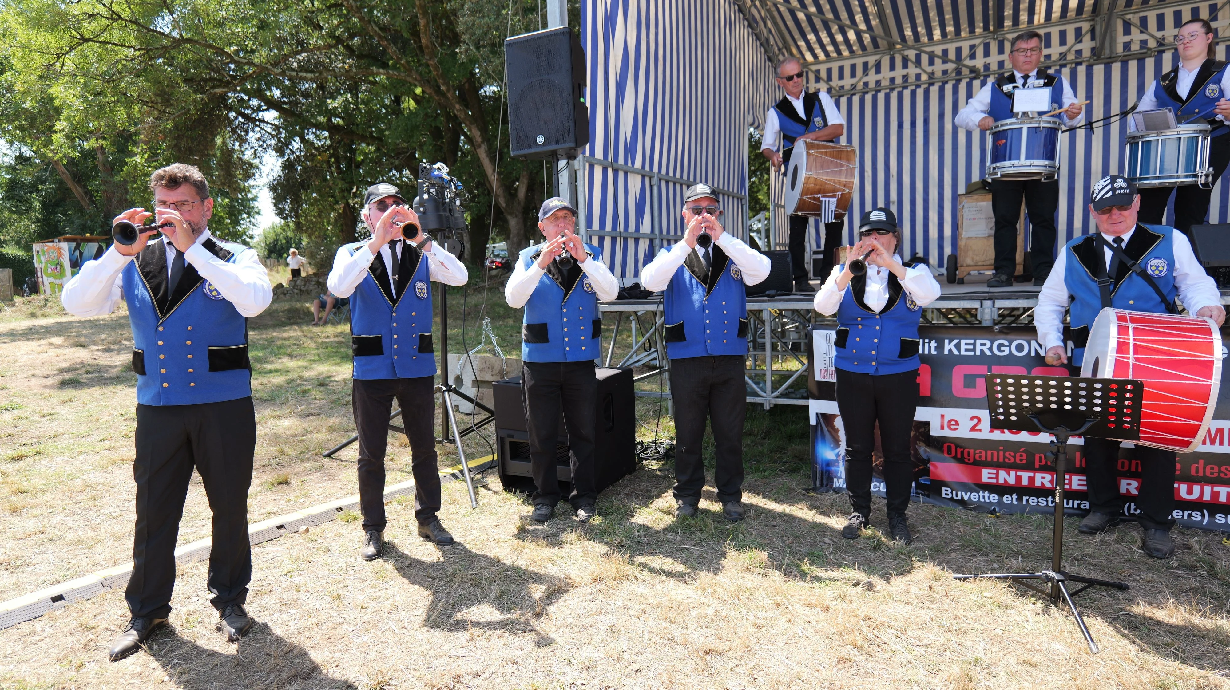 258 fete des battages 3 aout 2025 bagad de baden