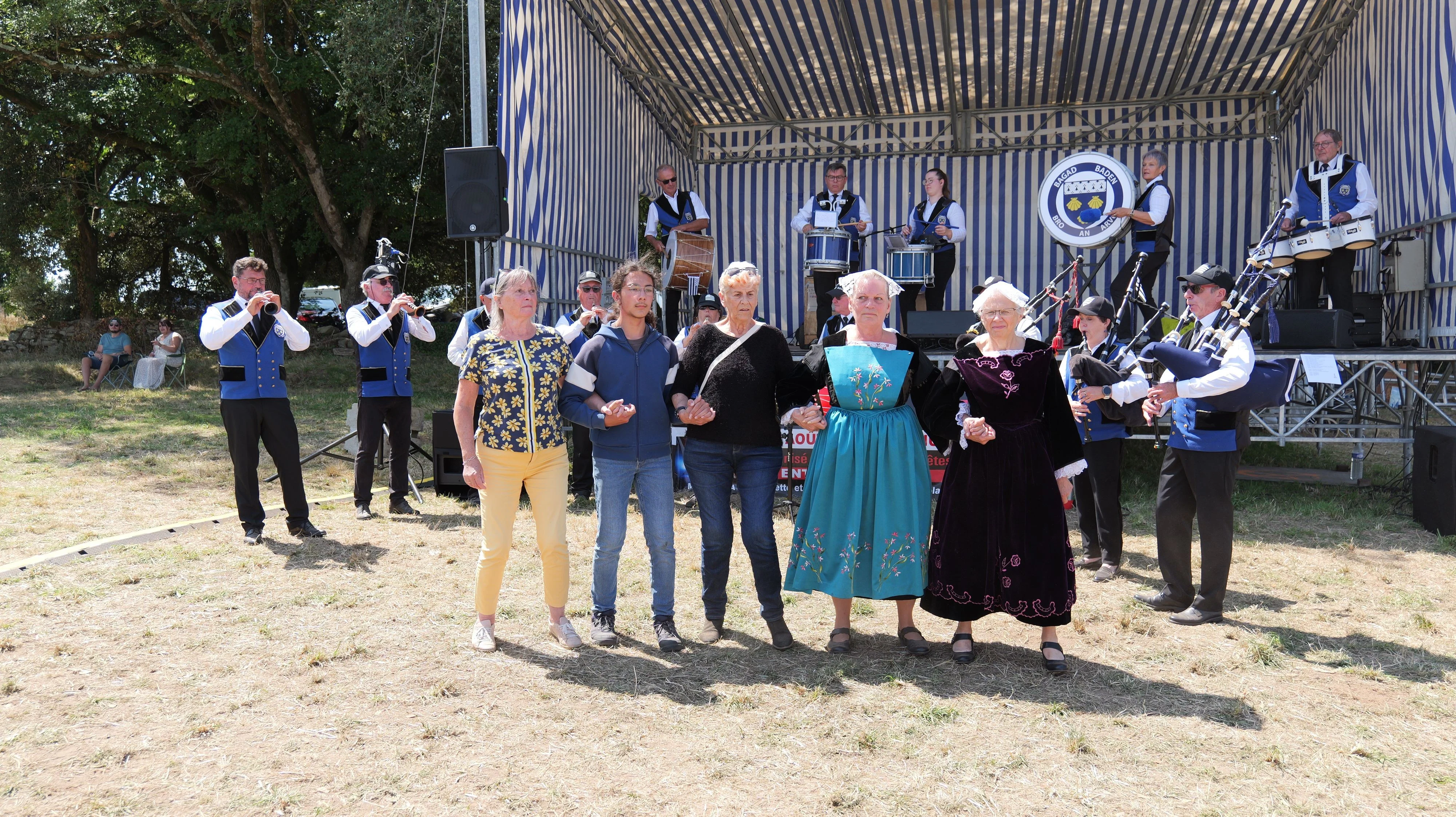 262 fete des battages 3 aout 2025 bagad de baden