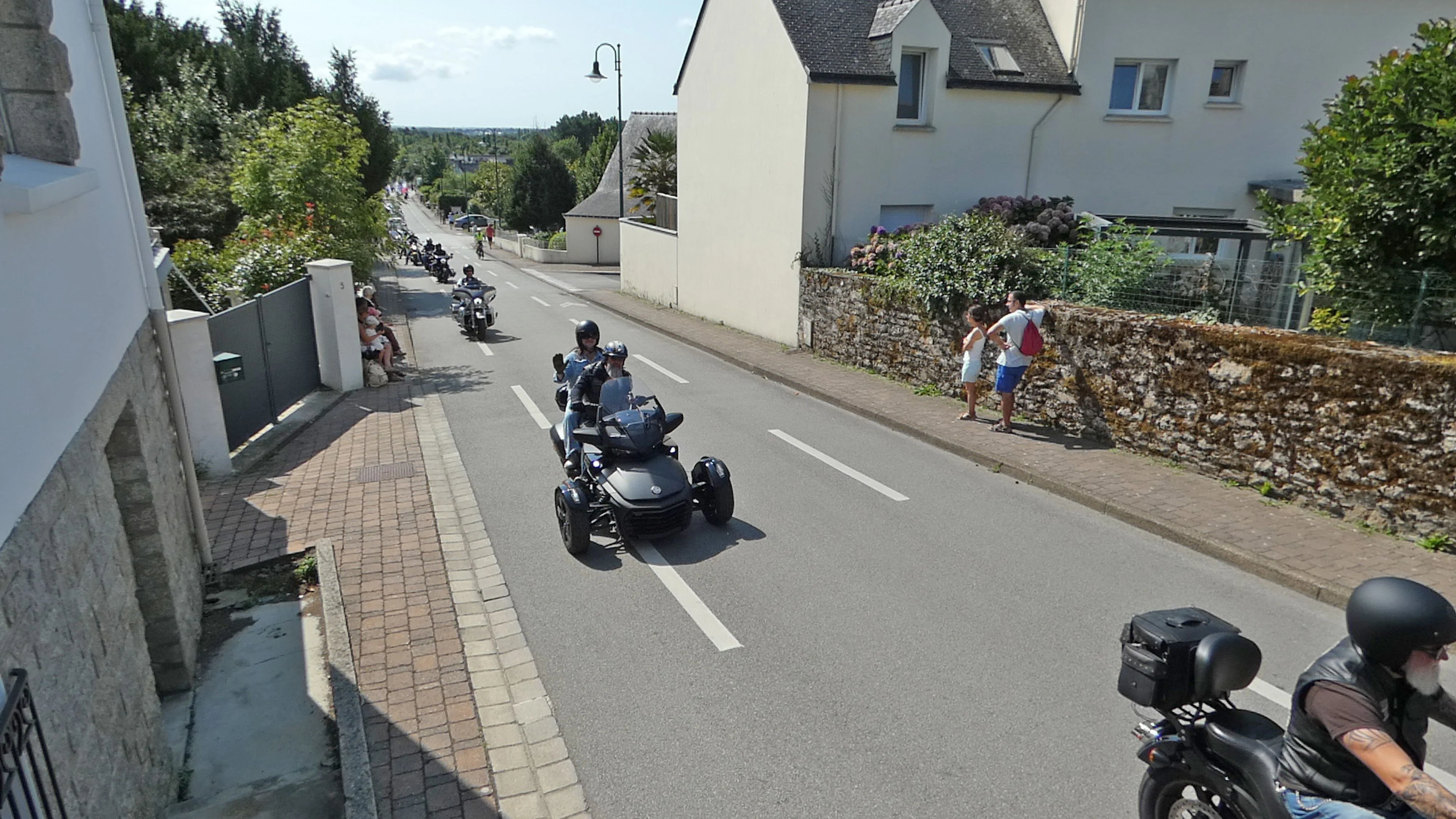 27 fete des battages 3 aout 2025 defile des motos