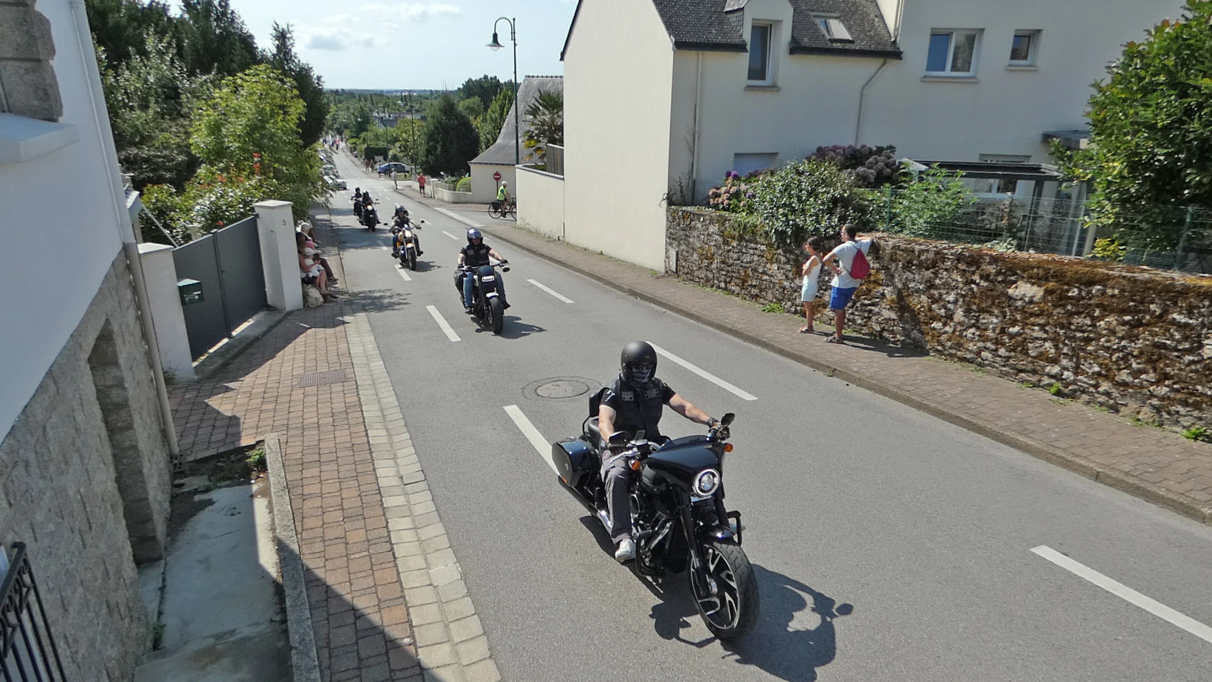 28 fete des battages 3 aout 2025 defile des motos