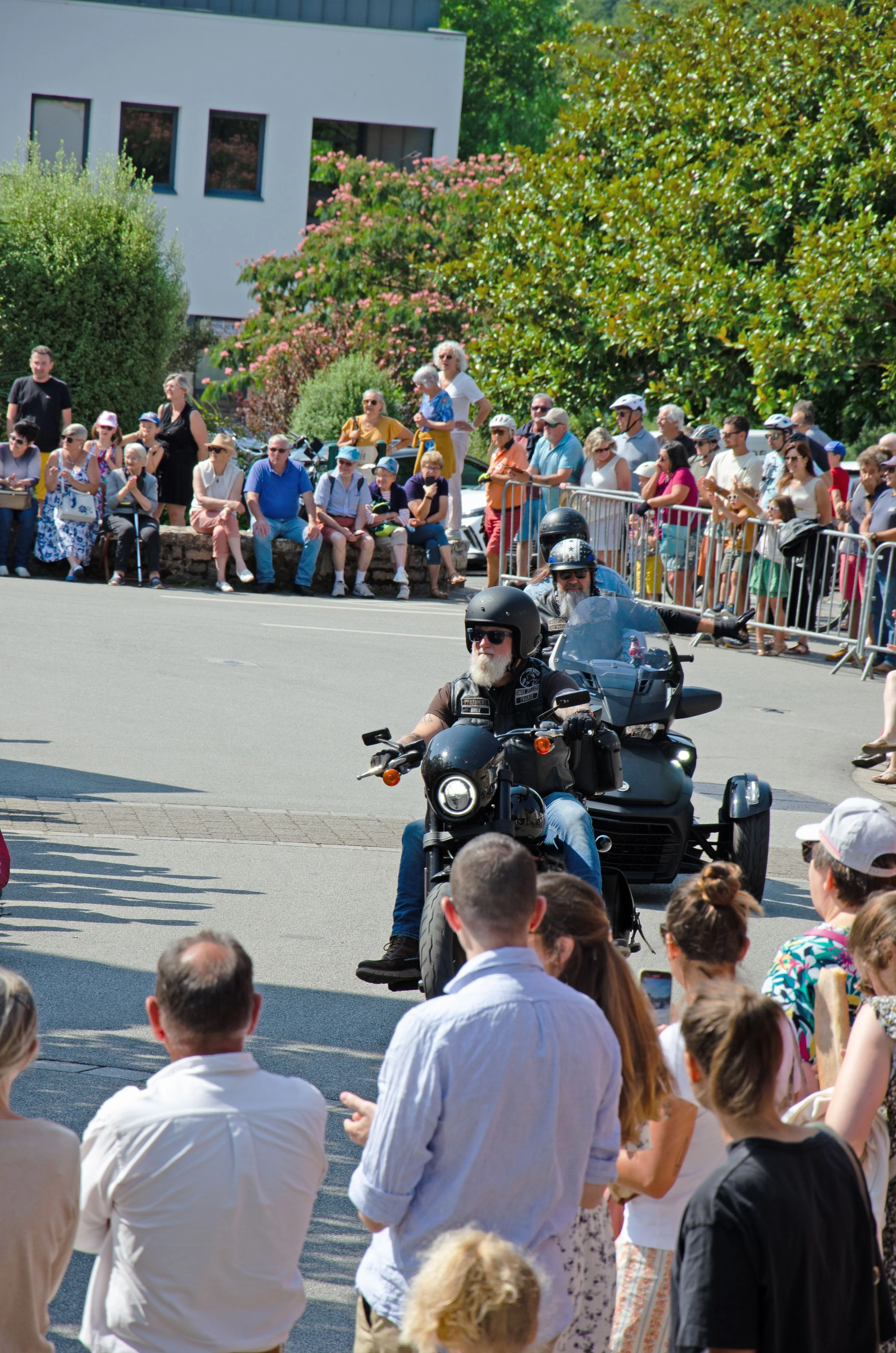31 fete des battages 3 aout 2025 defile des motos