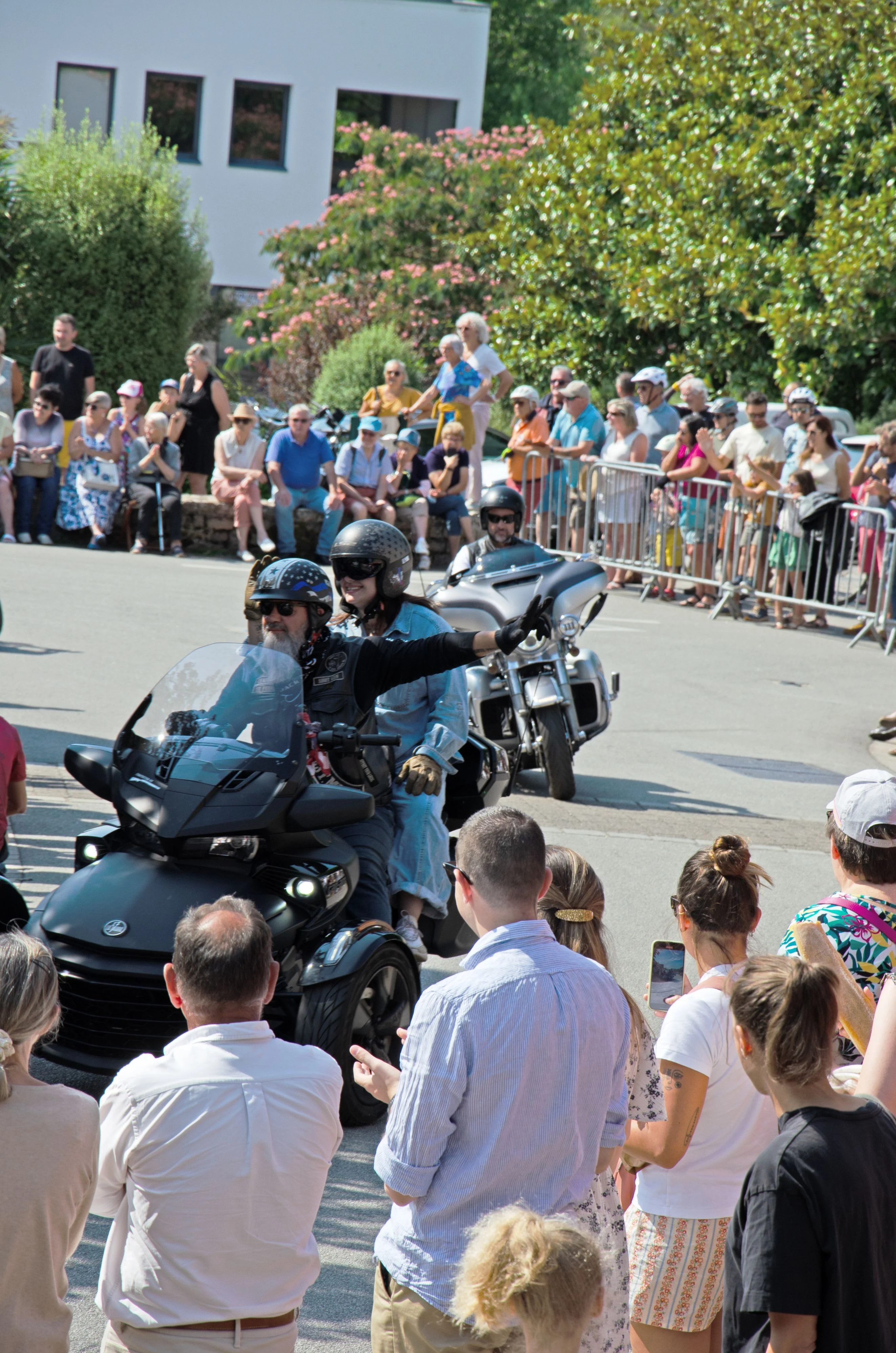 32 fete des battages 3 aout 2025 defile des motos