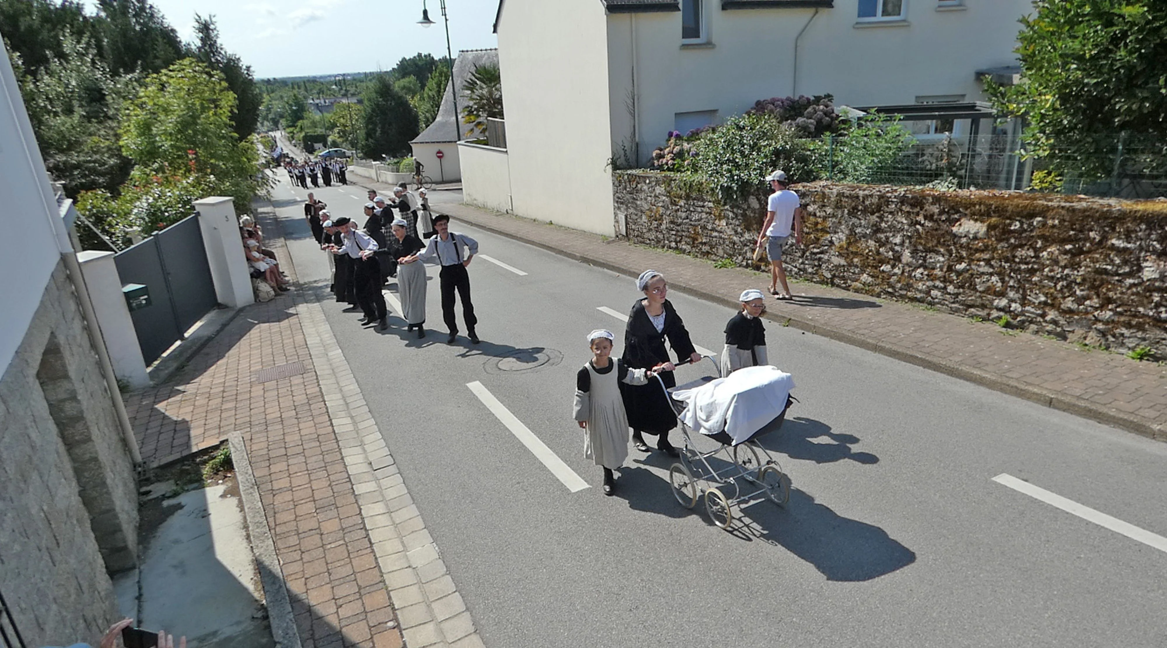 91 fete des battages 3 aout 2025 defile du cercle de malestroit